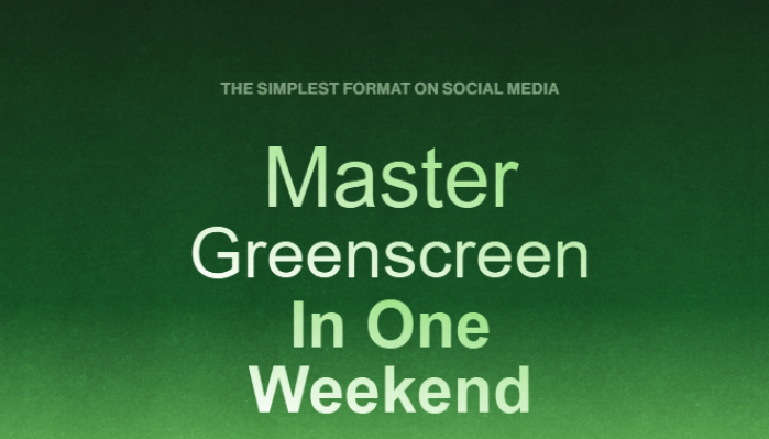 Cut 30 – Greenscreen 101