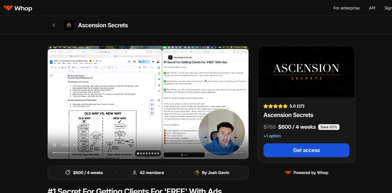 Josh Gavin – Ascension Secrets (Latest 2026 July Update)