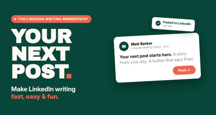 Matt Barker - Your Next Post