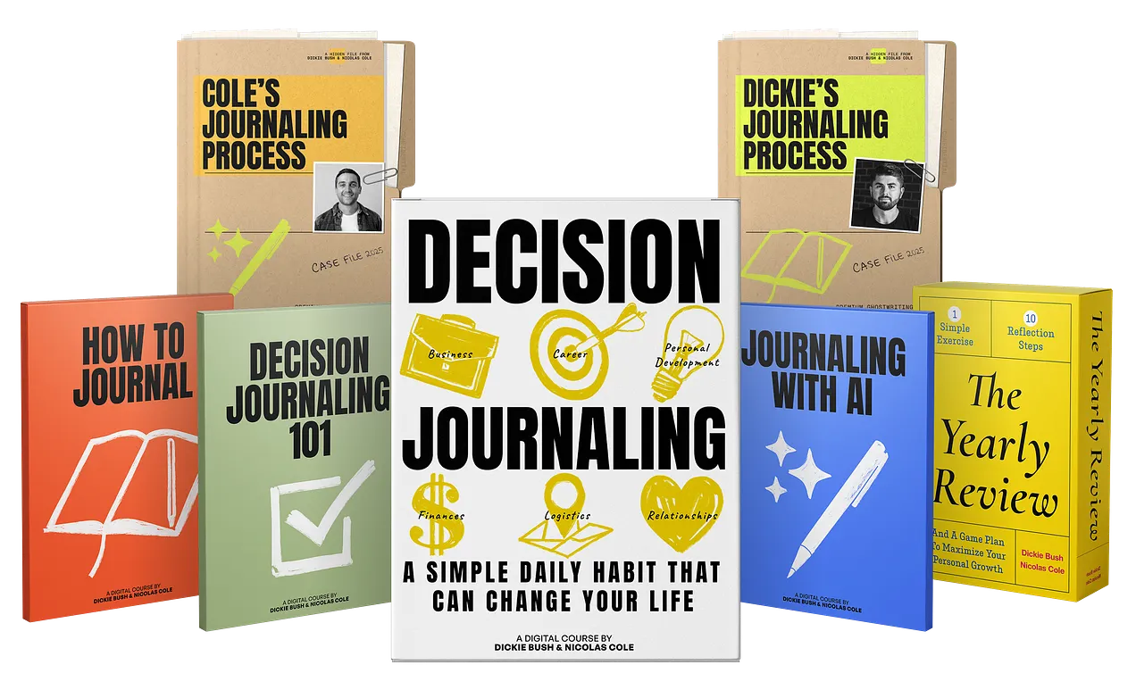 Nicolas Cole & Dickie Bush – Decision Journaling 2026