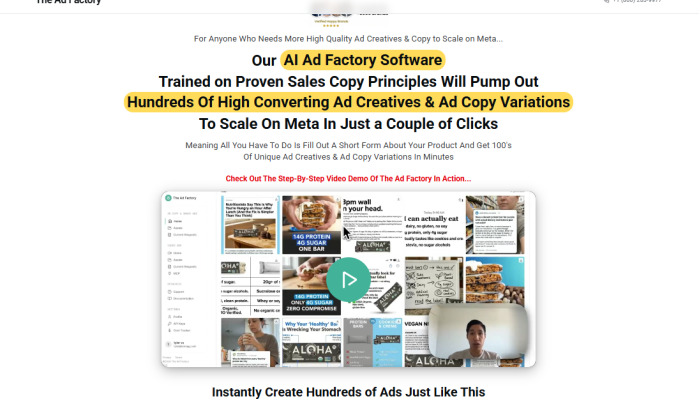 Ad Oven – AI Ad Factory + Ad Factory Dashboard