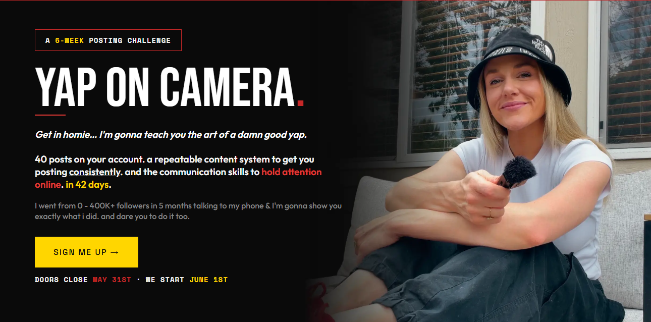 Jessi Jean – Yap on Camera Challenge