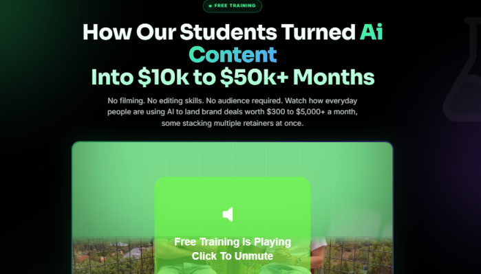 AI Creator Lab – How Our Students Turned Ai Content Into $10k to $50k+ Months